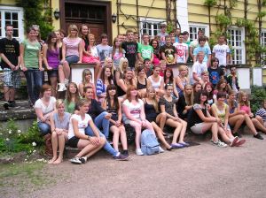 Schülergruppe der Adam-von-Trott-Schule Sontra